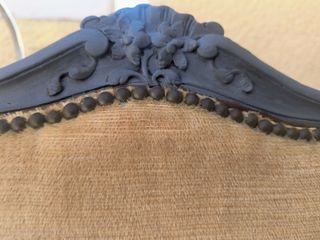 8 sillas vintage de terciopelo