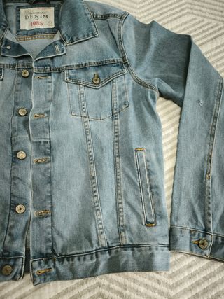 Chaqueta vaquera azul