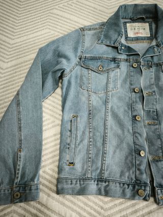 Chaqueta vaquera azul