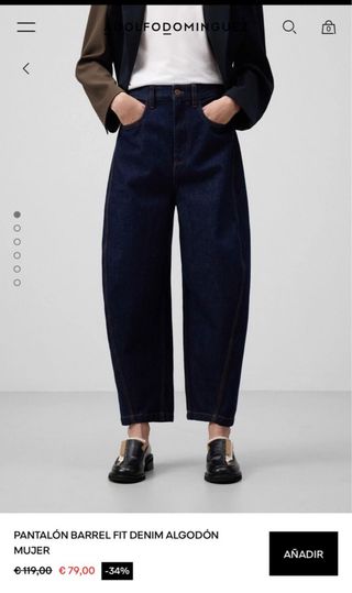 Jeans azul - Pantalones