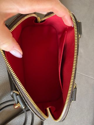 Bolso Alma BB Louis Vuitton Marrón