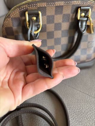 Bolso Alma BB Louis Vuitton Marrón