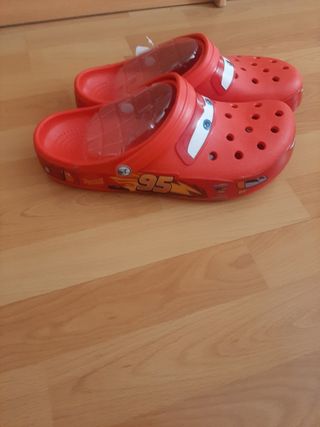 Zuecos Cars - Rojo