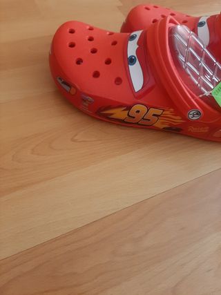 Zuecos Cars - Rojo