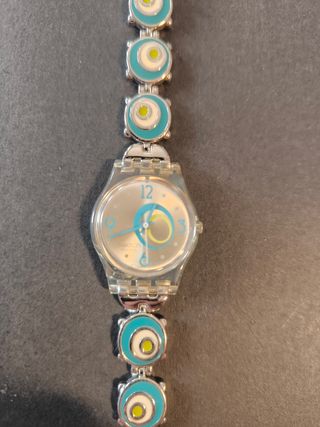 Reloj Swatch turquesa