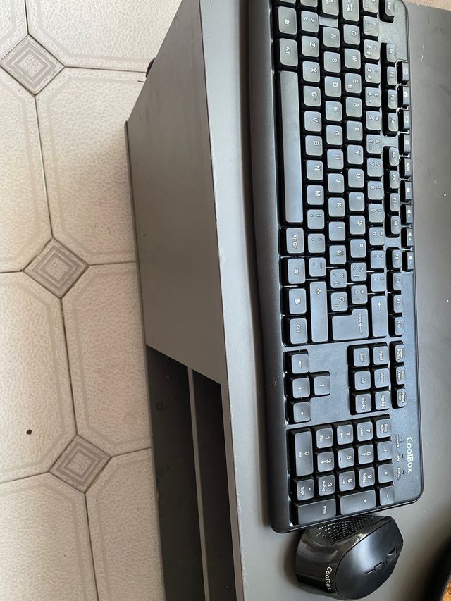 Teclado y ratón CoolBox - Negro