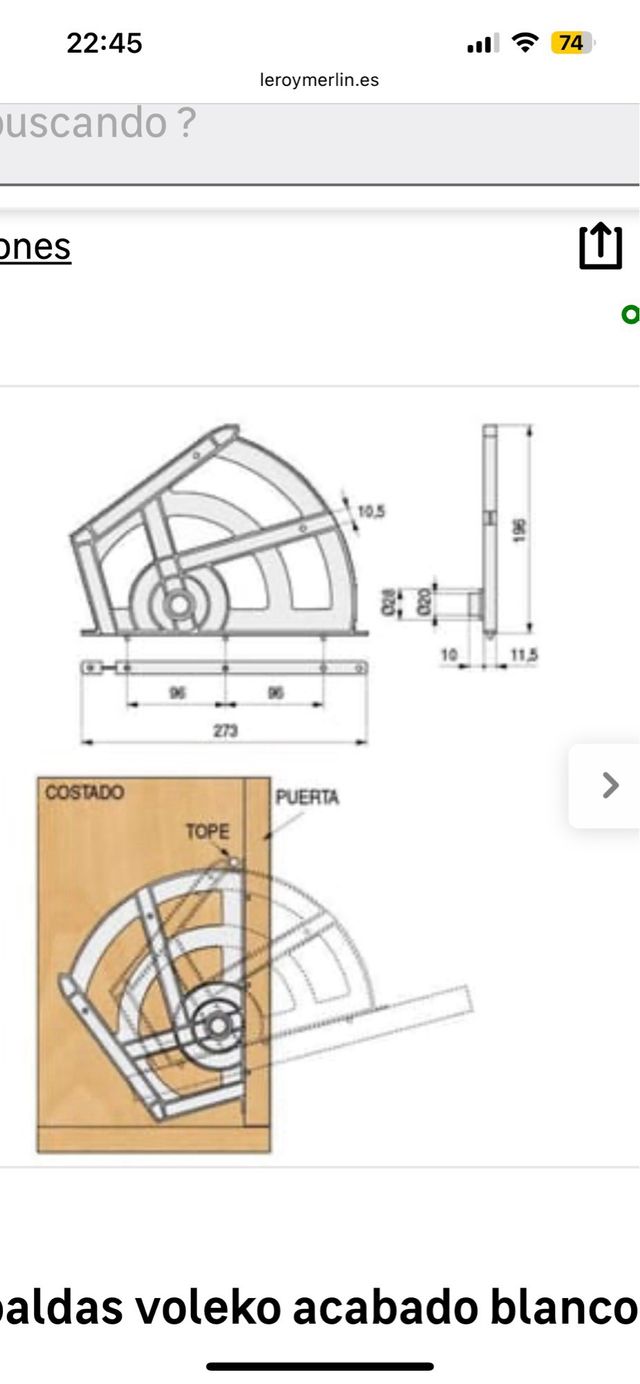 Guías para zapatero (2uds.) blancas