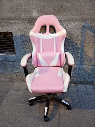 Silla gaming rosa