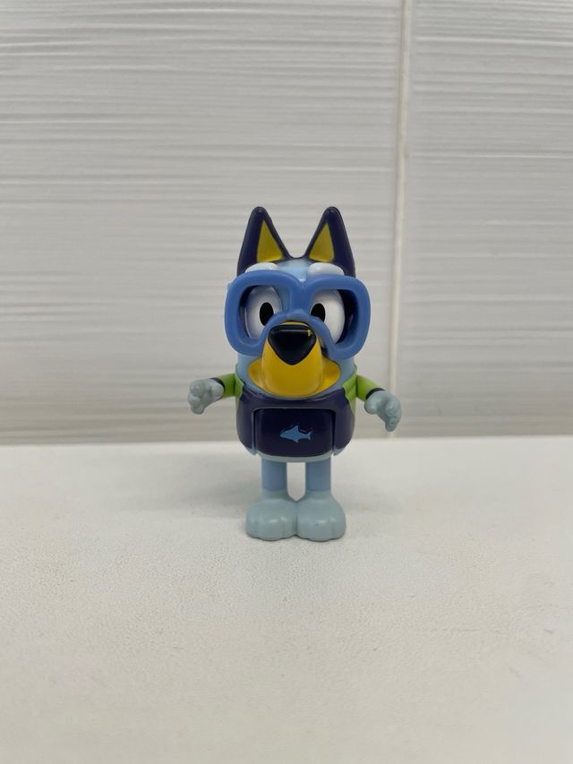 Bluey y Bingo: ¡2 figuras para el baño!