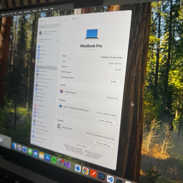 MacBook Pro 14” M2 Pro 32GB/512GB