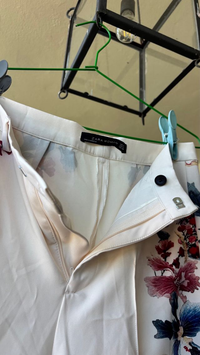 Pantalones Zara estampados flores