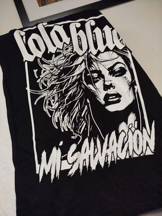 Camiseta LOLABLUE banda