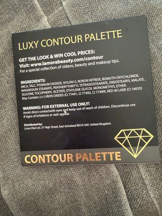 Paleta contornos Luxy - NUEVA