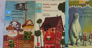 3 libros a partir de 7 años. Barco de Vapor. 
