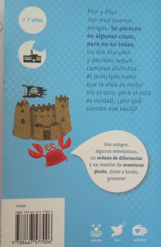 3 libros a partir de 7 años. Barco de Vapor. 
