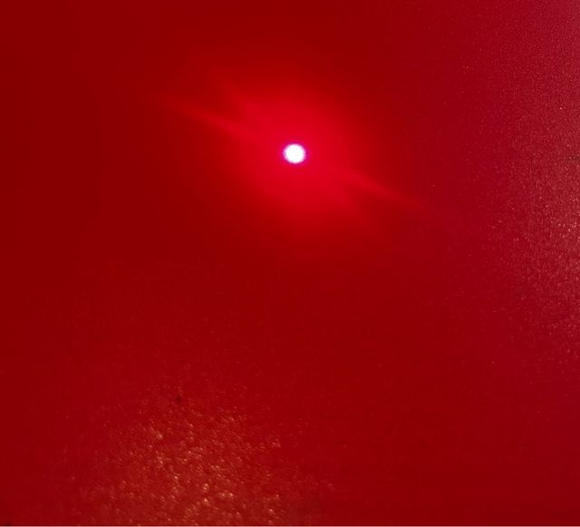 Puntero láser rojo - Pluma