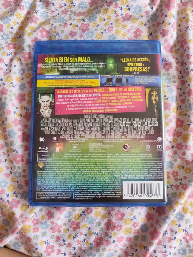 Escuadrón Suicida Blu-ray