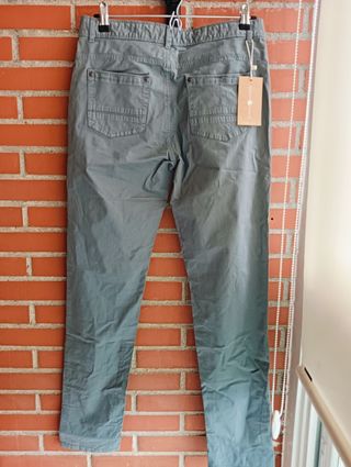 Pantalones Álvaro Moreno talla 38 - Verde - 