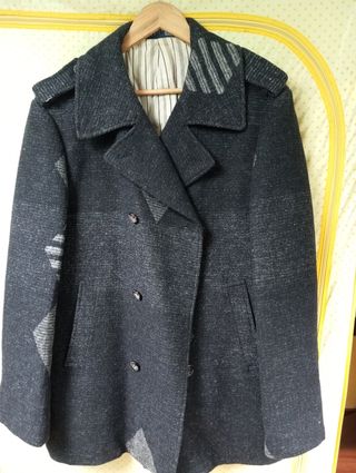 Abrigo Desigual negro - Talla 56 