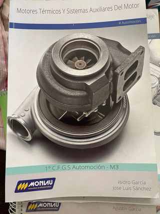 Tengo Libros de automocion De Monlau. Grado superi
