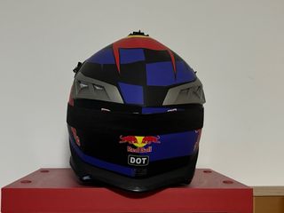 Casco Motocross Red Bull