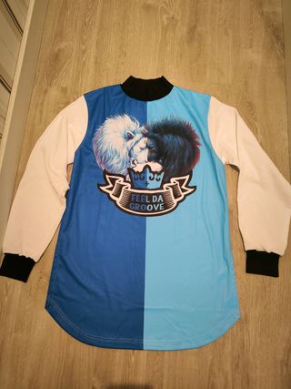 Sudadera con estampado de leones