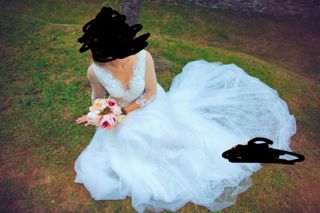 Vestido novia Nicole Milano - Talla 38