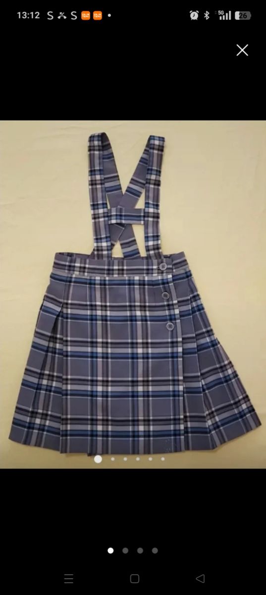 Falda escocesa pichi niña talla 4 tengo dos 618237