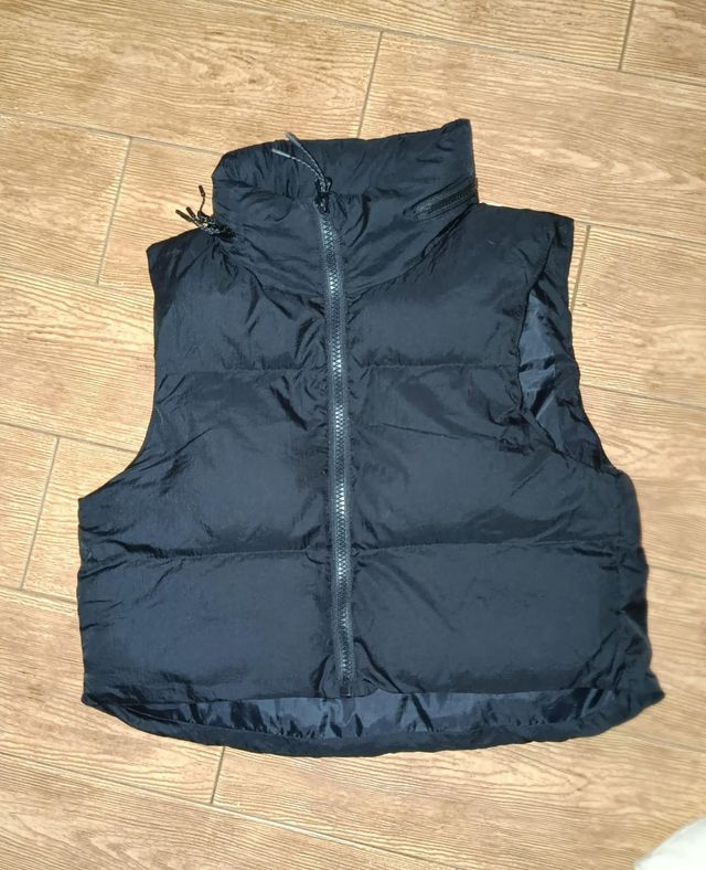 2 chalecos acolchados | beige & negro