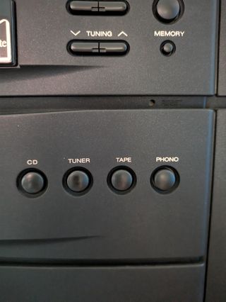 Centro musical Sharp stereo turntable +2 altavoces