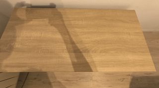 Escritorio madera color roble