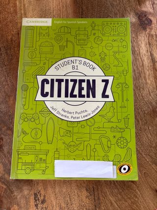 Citizen Z B1 Student's Book with Augmented Reality