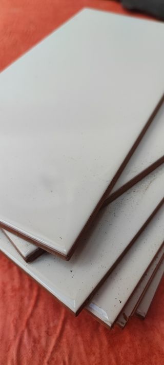 Azulejos blancos 10x20 cm
