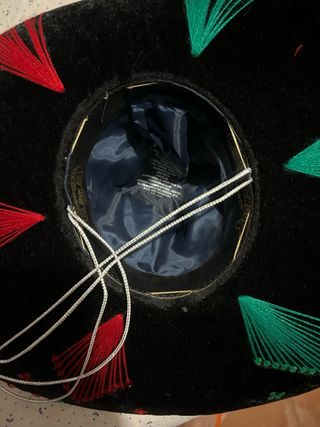 Sombrero Mexicano - Verde, Rojo
