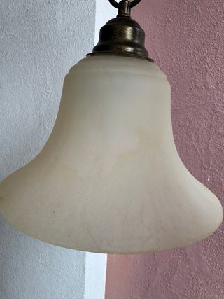 3 Lámparas techo vintage