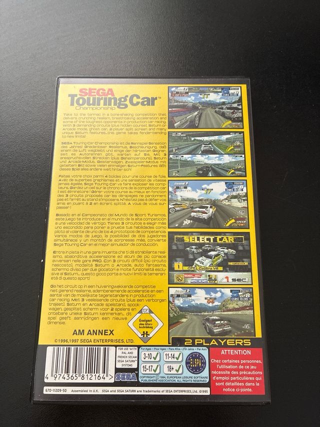 Sega Touring Car Championship Sega Saturn