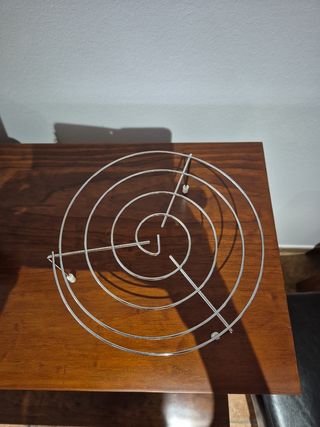 Soporte microondas - Rejilla metalica