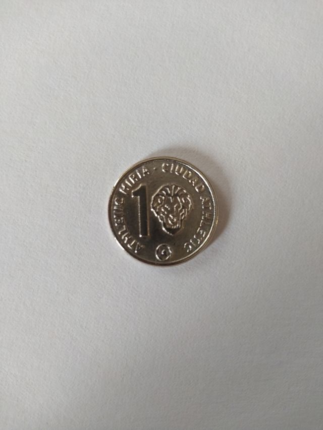 Moneda conmemoracion 2012 Athletic Club de Bilbao