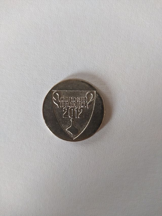 Moneda conmemoracion 2012 Athletic Club de Bilbao