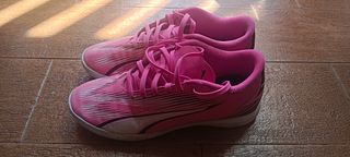 Zapatillas Puma niño rosa