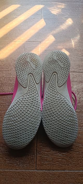 Zapatillas Puma niño rosa