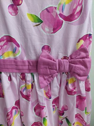 Vestido niña Mayoral estampado frutas