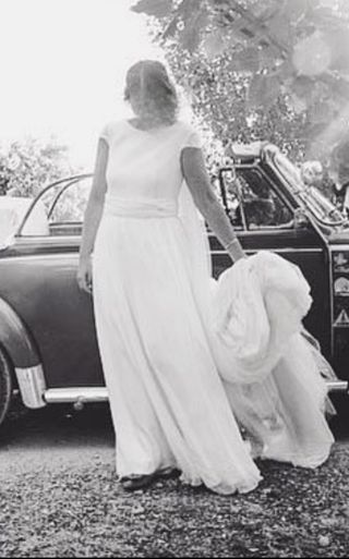 Vestido novia Estela Garro - Blanco