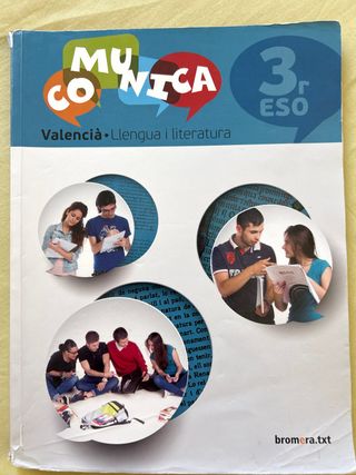 Libro Comunica 3º ESO Valencià
