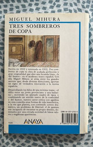 Tres sombreros de copa (Biblioteca Didactica An...