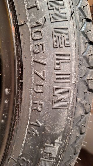 Rueda repuesto Michelin 80km/h