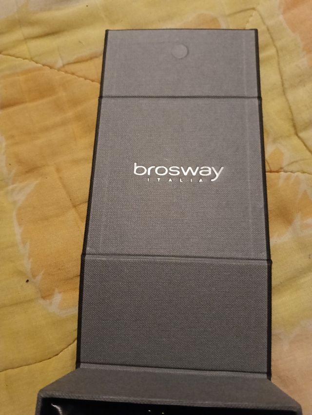 Bracciale Brosway Uomo - Nero Argento