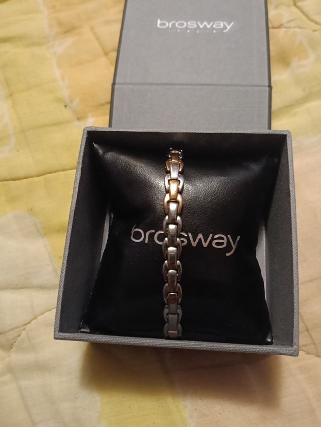 Bracciale Brosway Uomo - Nero Argento