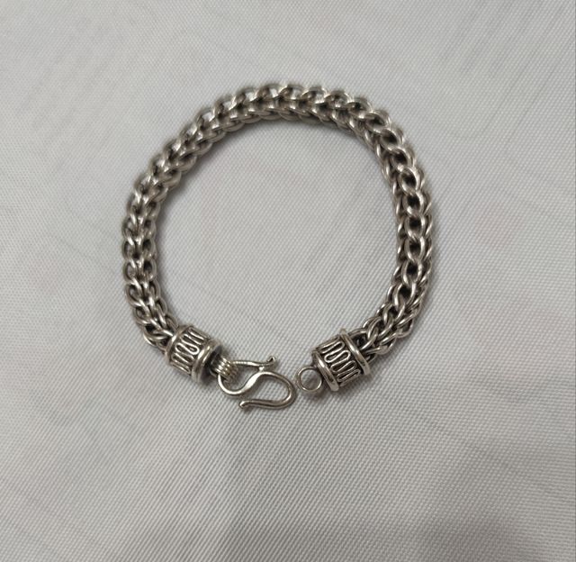 Pulsera plata caballero - 925