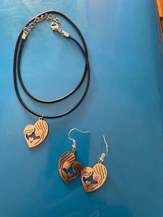 Collar y pendientes Día de la Madre